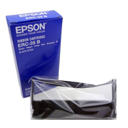 Afbeeldingen van Epson ERC35B inktlint origineel zwart