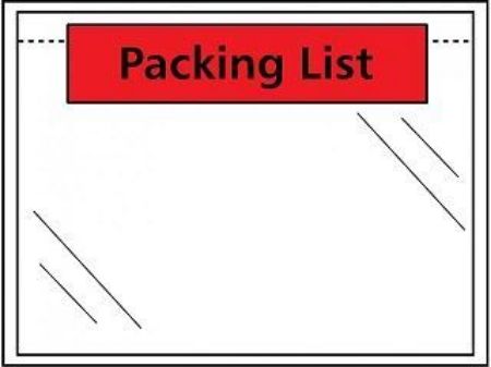 Paklijstenveloppen A6