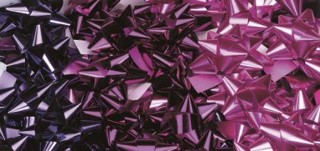 Afbeeldingen van Starbows metallic 10mm x D50,  Assorti Violet-Roze-Donkerroze