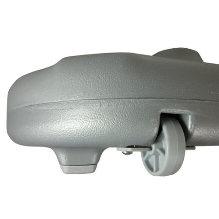 Afbeeldingen van Stoepbord Pro A0 met watertank, Zilver | Topbord geschikt