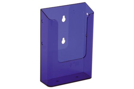 Afbeeldingen van Folderhouder wand 1/3 A4 Neon Purple