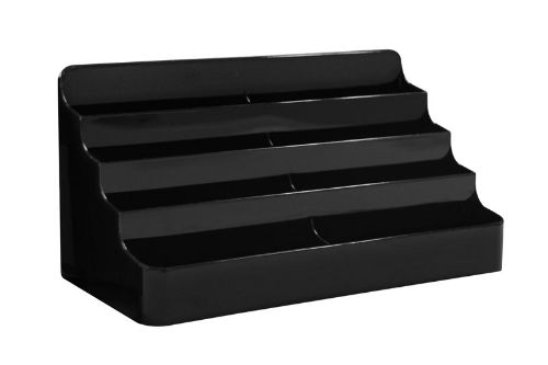 Toon details van Visitekaarthouder liggend 8vaks zwart Afbeeldingen van Visitekaarthouder liggend 8vaks zwart