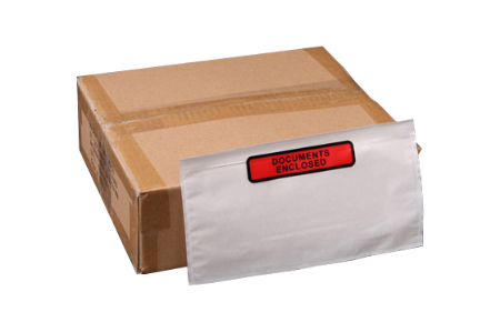 Paklijstenveloppen A6, documents enclosed