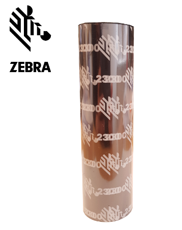 Zebra 2300 ribbon 110mm x 74m thermo transfer out-side wax