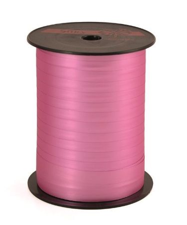Silky metal krullint 10mm 250m roze - Extra mat