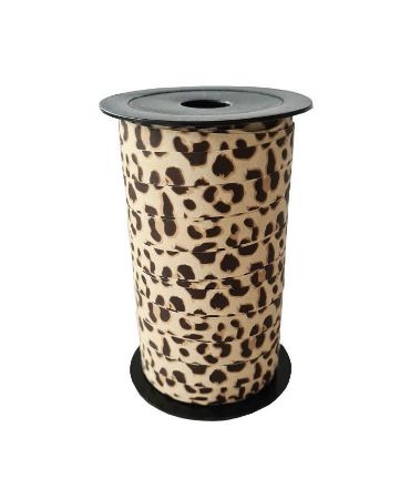 Paperlook ktullint / cadeaulint Cheetah 10mm x 50m