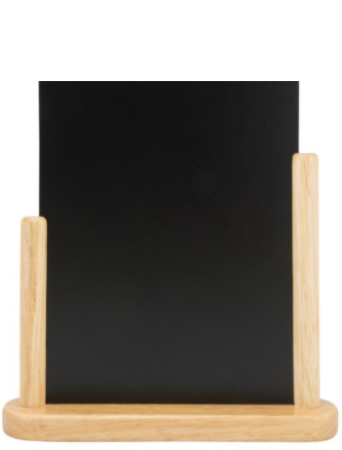 Tafelkrijtbord A6 (10x15cm) beuken