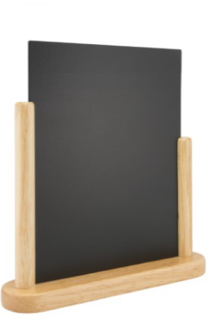 Tafelkrijtbord A6 (10x15cm) beuken