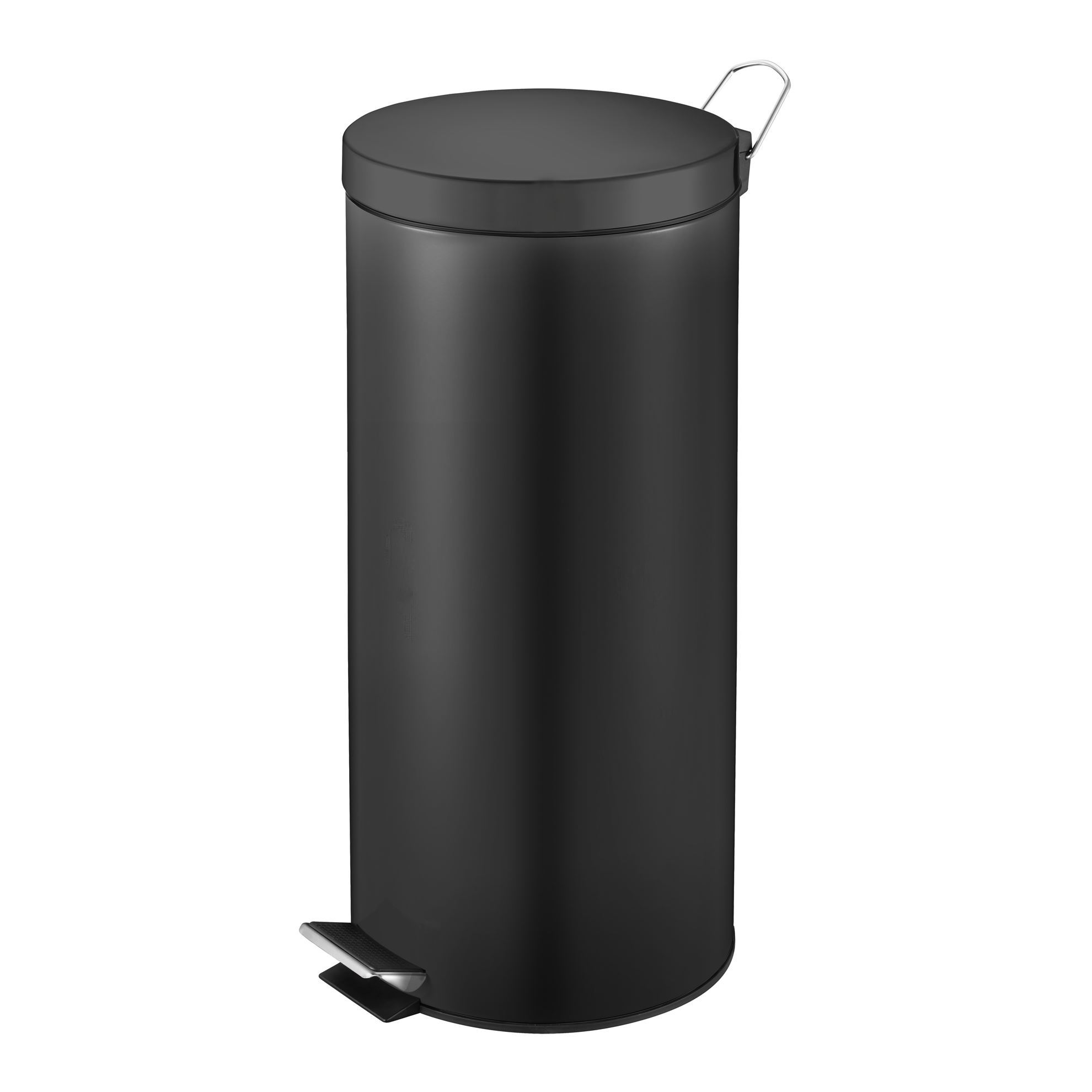 Kassaplan-Pedaalemmer 30 liter zwart