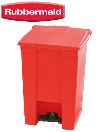Rubbermaid Step-on Classic pedaalemmer 45ltr - Rood