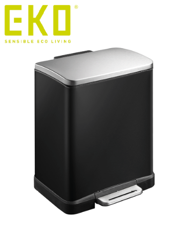 E-Cube pedaalemmer 20 ltr - Zwart