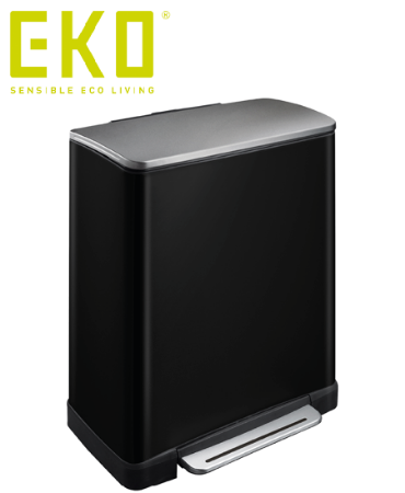 EKO E-Cube pedaalemmer 50 ltr - Zwart