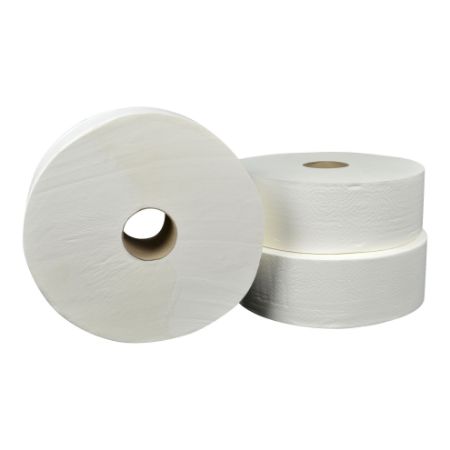 Toiletpapier jumbo maxi cellulose 2-laags 6x380meter