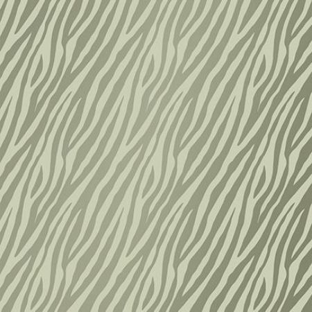 Afbeeldingen van Coated cadeaupapier 200m - Look Like A Zebra Green