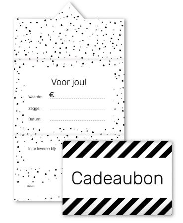 Cadeaubon - It's a confetti day - 50 stuks