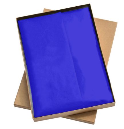 Vloeipapier 50x70 cm, Kobalt Blauw