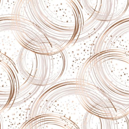 Afbeeldingen van Metallic cadeaupapier 30cm 100m - Glitter and Glamour rosegold