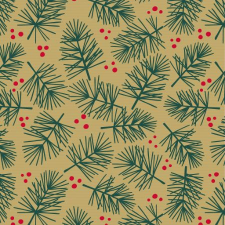 Afbeeldingen van Kraft cadeaupapier 30cm 250m - Pine green