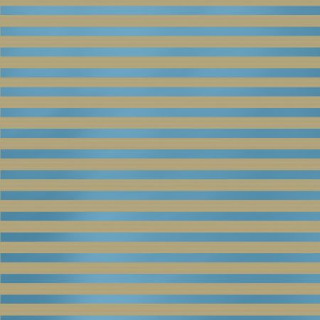 Afbeeldingen van Kraft cadeaupapier 250m - Stripes metallic light blue