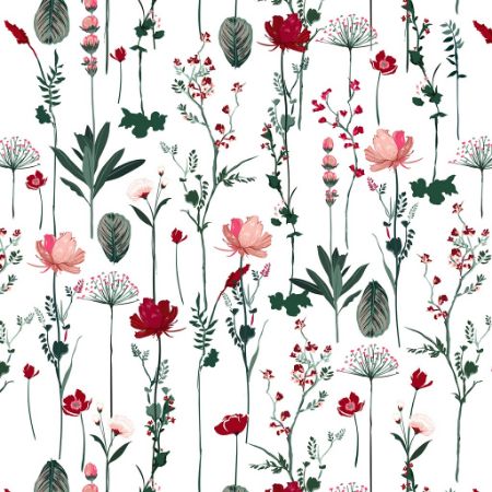 Afbeeldingen van Coated cadeaupapier 30cm 200m - Dried Grass pink