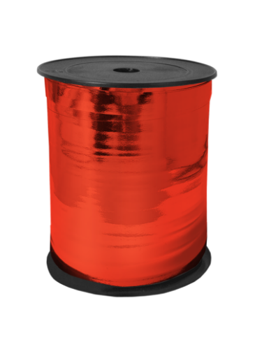 Metallic krullint 10mm KNAL ROOD Metallic krullint 10mm KNAL ROOD