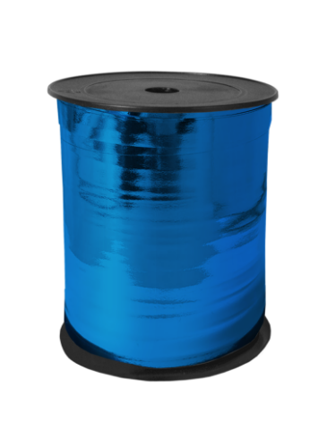 Metallic krullint 10mm KOBALTBLAUW Metallic krullint 10mm KOBALTBLAUW