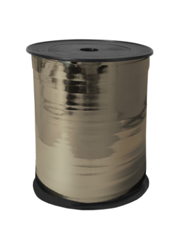 Metallic krullint 10mm DONKERGRIJS Metallic krullint 10mm DONKERGRIJS