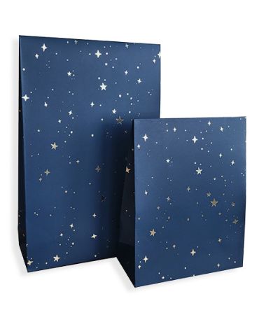 KP® Gift bag - Stars by Night - 13 x 6 x 17,5 + 2,5cm, 25st