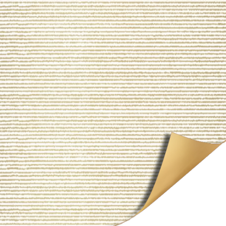 Afbeeldingen van Coated papier 50cm 100m - Fine Lines Gold/White AZ uni Gold
