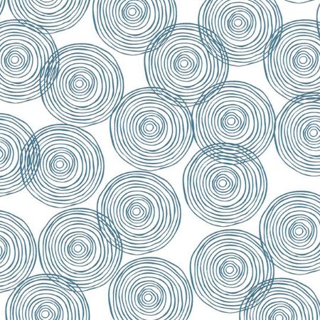 Afbeeldingen van Coated papier 175m - Circles blue/lime DZ
