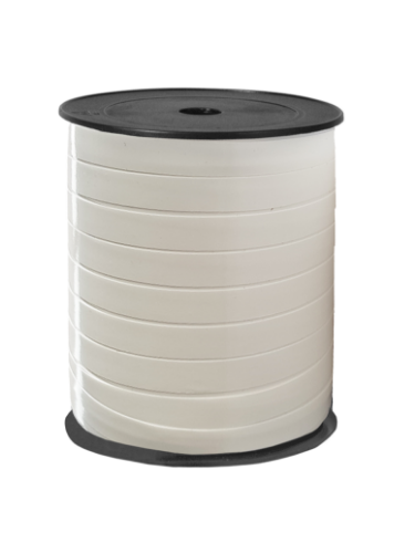 Lak krullint 10mm, Wit Lak krullint 10mm, Wit