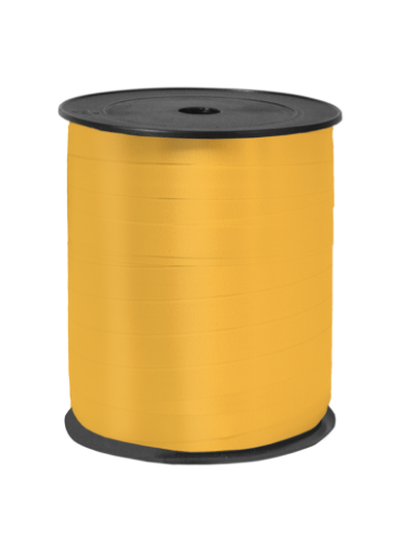 Krullint 10mm x 250m, Geel Krullint 10mm x 250m, Geel