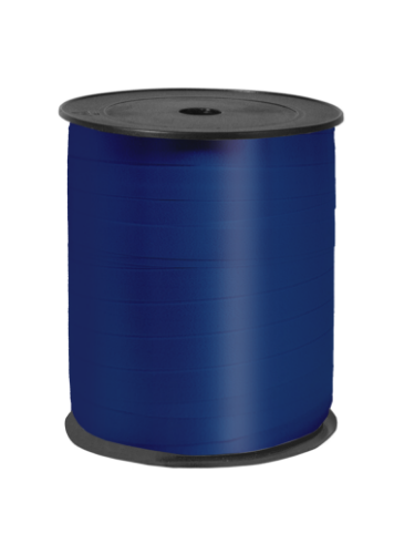 Krullint 10mm x 250m, Donkerblauw krullint, krul lint, cadeaulint, verpakkingslint