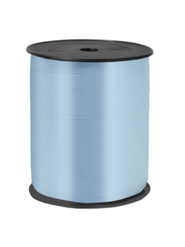 Krullint 10mm x 250m, Lichtblauw krullint, krul lint, cadeaulint, verpakkingslint