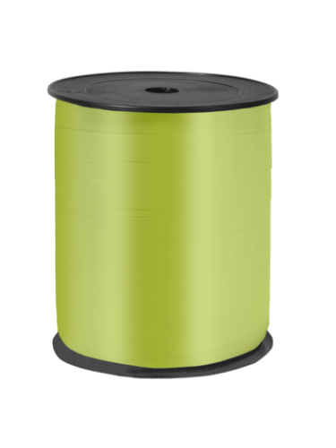 Krullint 10mm x 250m, Groen krullint, krul lint, cadeaulint, verpakkingslint
