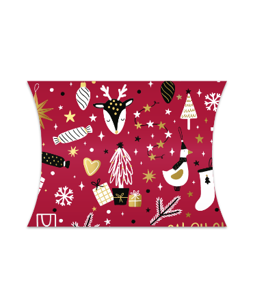 gondeldoosje, pillowbag, pillow bag, geschenkverpakking, geschenkdoosje