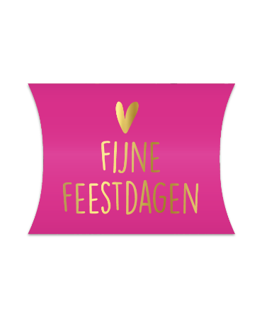 gondeldoosje, pillowbag, pillow bag, geschenkverpakking, geschenkdoosje