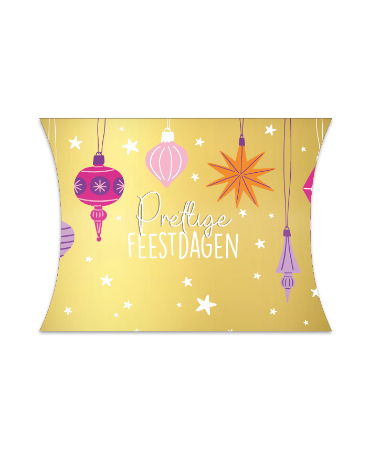 gondeldoosje, pillowbag, pillow bag, geschenkverpakking, geschenkdoosje