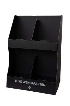 Kerstkaarten, wenskaarten, display, consumenten