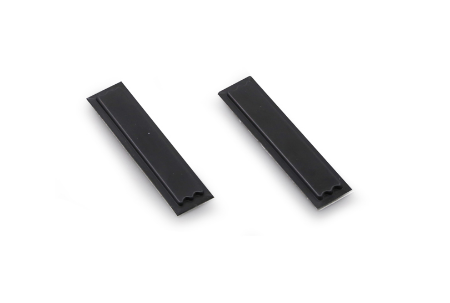 Alarmsticker beveiligingsstrip AM label - zwart