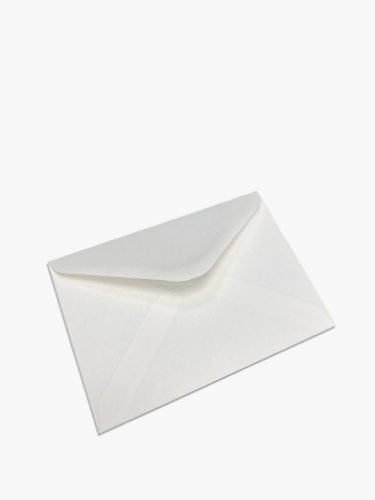 Enveloppen C6 (114x162mm), wit 10stuks enveloppen, C6