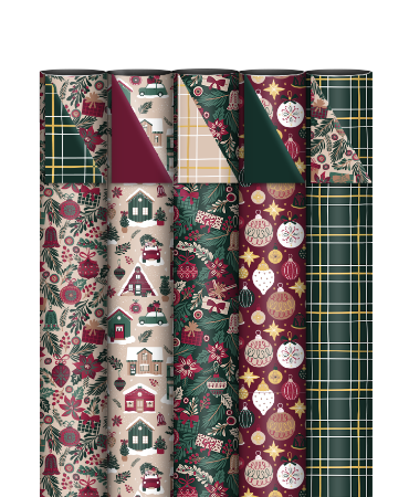 consumentenrollen, cadeaupapier, geschenkpapier, inpakpapier