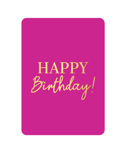 KP® Wenskaarten A6  - Happy birthday - 10 stuks A6 verjaardagskaart 'Happy birthday', set van 10 stuks