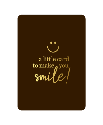 KP® Wenskaarten A6  - A little card to make you smile - 10 stuks A6 kaart 'A little card to make you smile', set van 10 stuks - Wenskaart