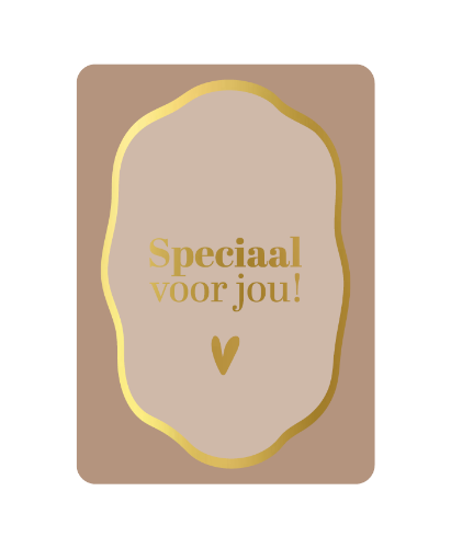 KP® Wenskaarten A6  - Speciaal voor jou - 10 stuks A6 kaart 'Speciaal voor jou', set van 10 stuks, wenskaart