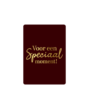 Cadeaukaartje A7 Voor een speciaal moment - Wenskaartje