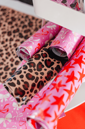 Verzendzak luipaardprint - Webshopverpakking 36x45+5cm