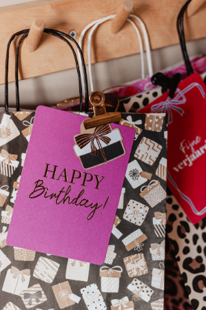 Bulldog clips goud, medium - 40 mm