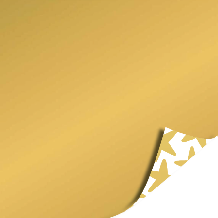 Afbeeldingen van KP® Cadeaupapier 50cm 100m - Stars white/gold