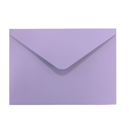 Enveloppen C6 (114x162mm), lichtpaars 10stuks